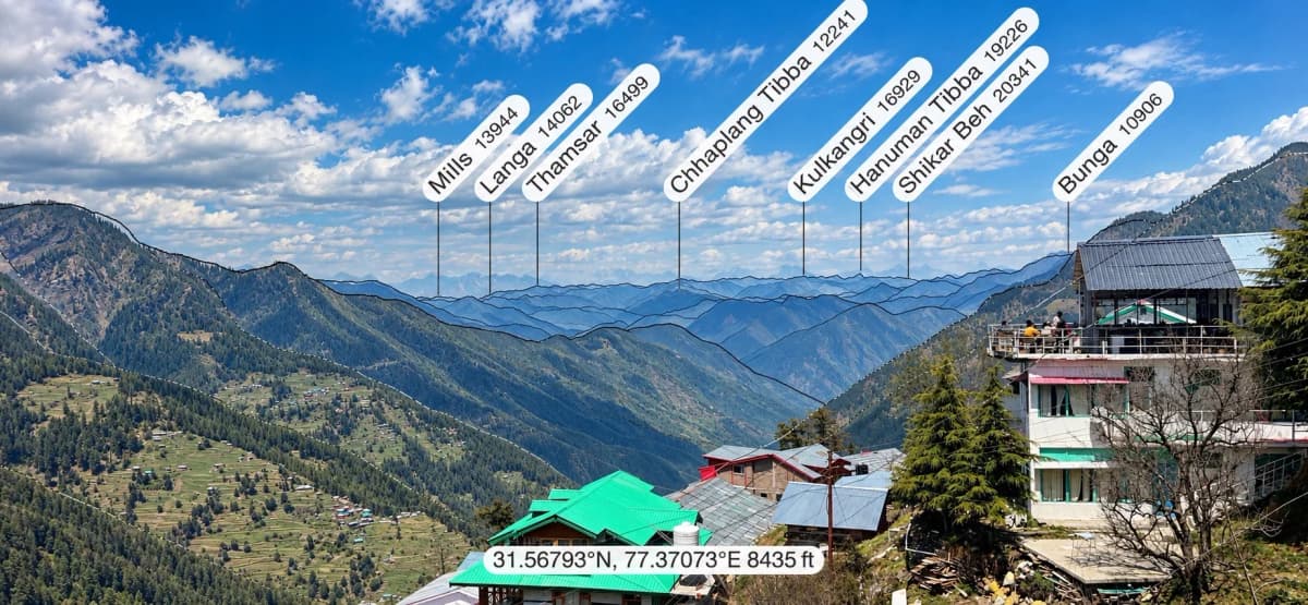 View from Shoja Nesto Stay
